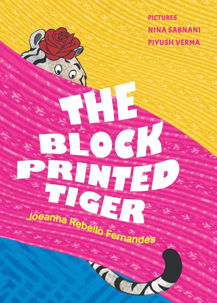 Block Printed Tiger